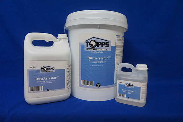 FOR ROOF RUST REMOVAL USING SOLVENT-BASED COATING